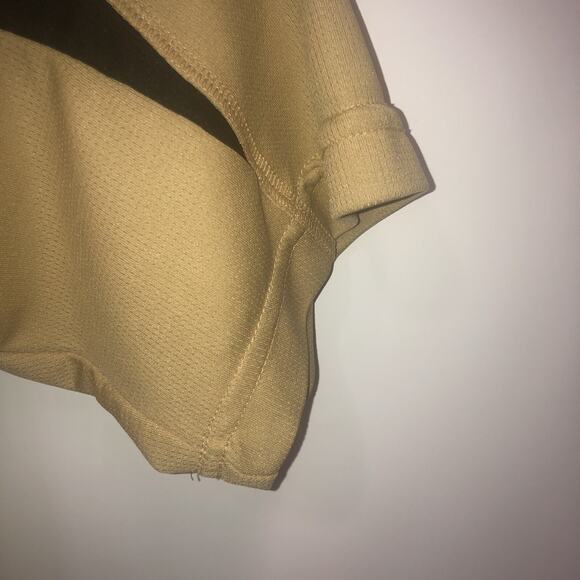 Majestic Button Up Adult Medium Mens Multicolor Short Sleeve Cotton Blend Polo - Picture 8 of 8